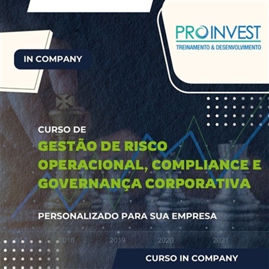 Curso Gestão de Risco Operacional, Compliance e Governança Corporativa: Conceitos e Casos Práticos