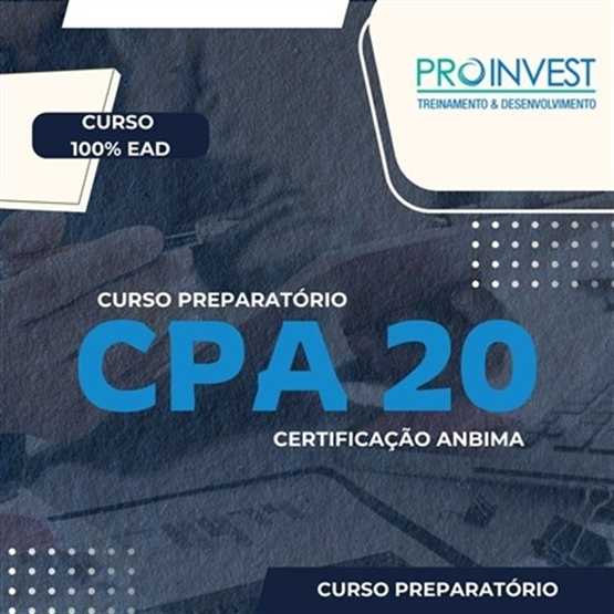 Curso Preparatório ANBIMA CPA 20